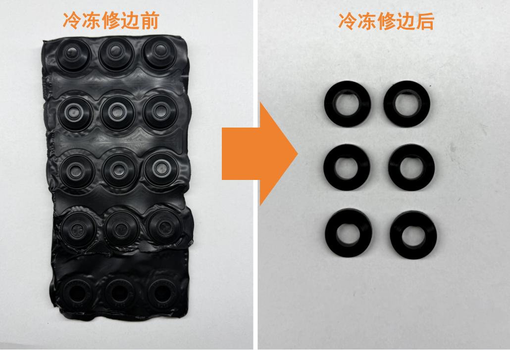 EPDM Rubber Gasket Deflashing: Jishe 130Pro Cryogenic Deflashing Machine Field Test